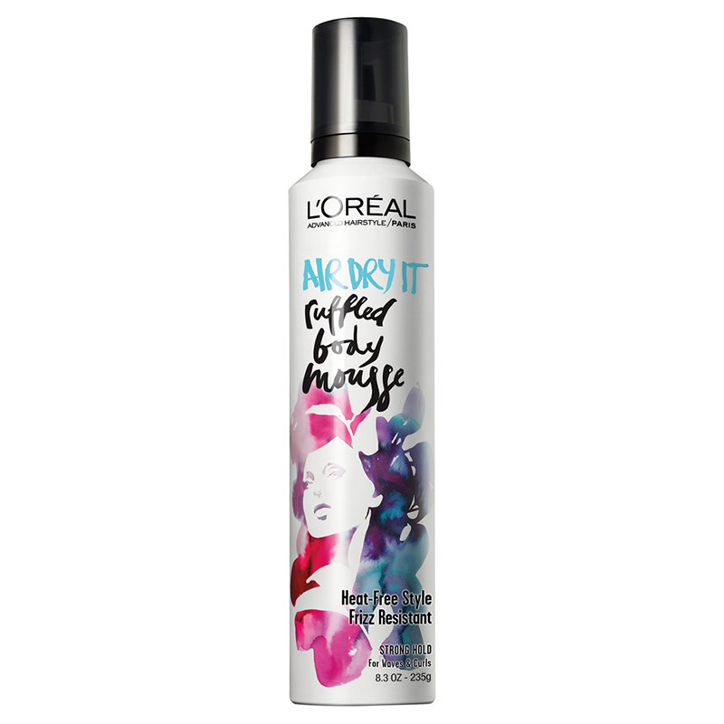 L'Oreal Paris Advanced Hairstyle Air Dry It Ruffled Body Mousse 235g