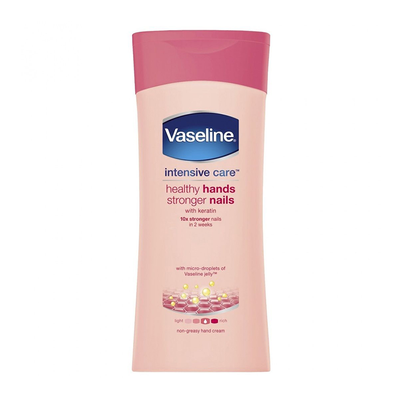 Vaseline Intensive Care Healthy Hands Stronger Nails Hand Cream 200ml