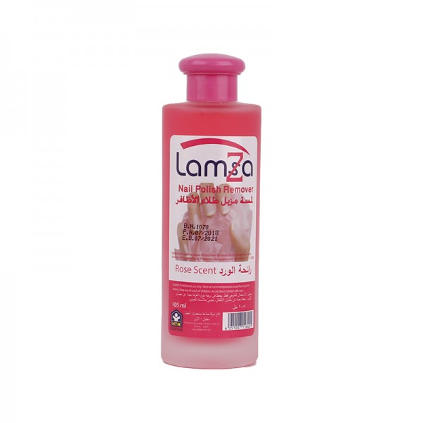 Lamsa Nail Polish Remover Rose Scent 105ml