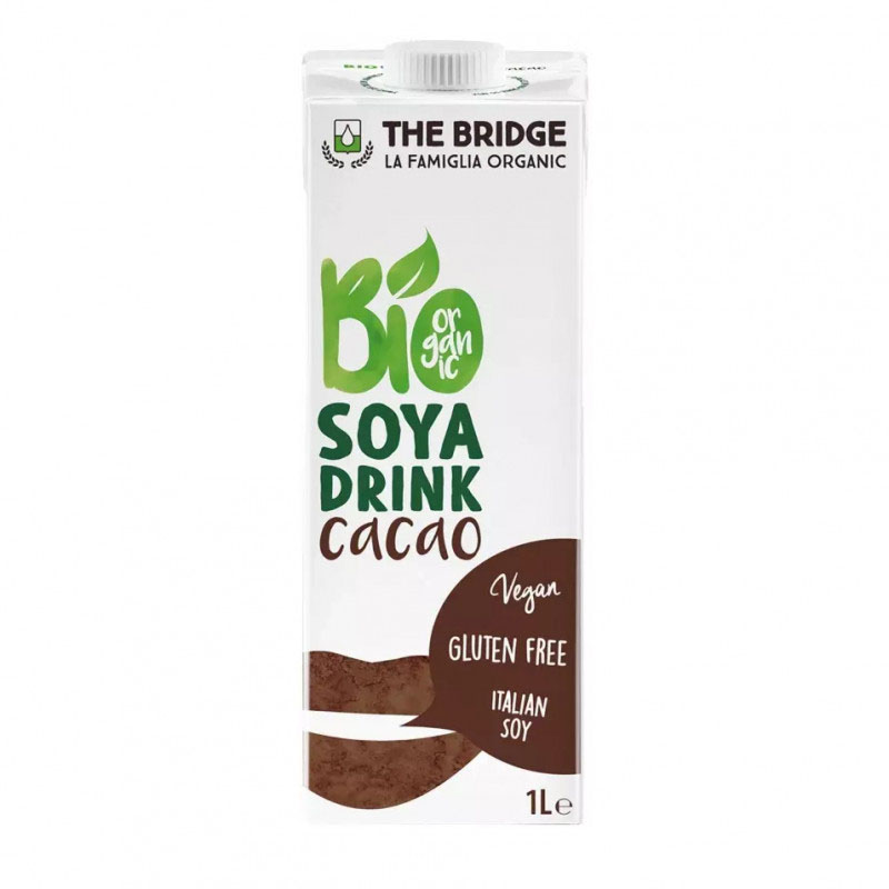 The Bridge Bio Soya Drink Cocoa 1L