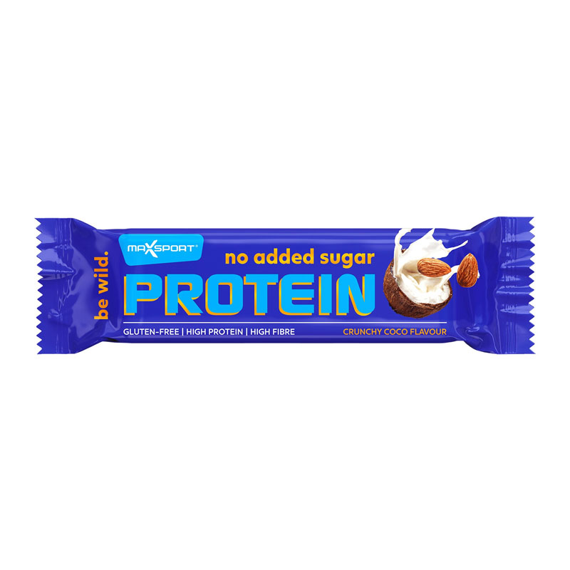 MaxSport Crunchy Coco No Added Sugar Protein Bar 40g