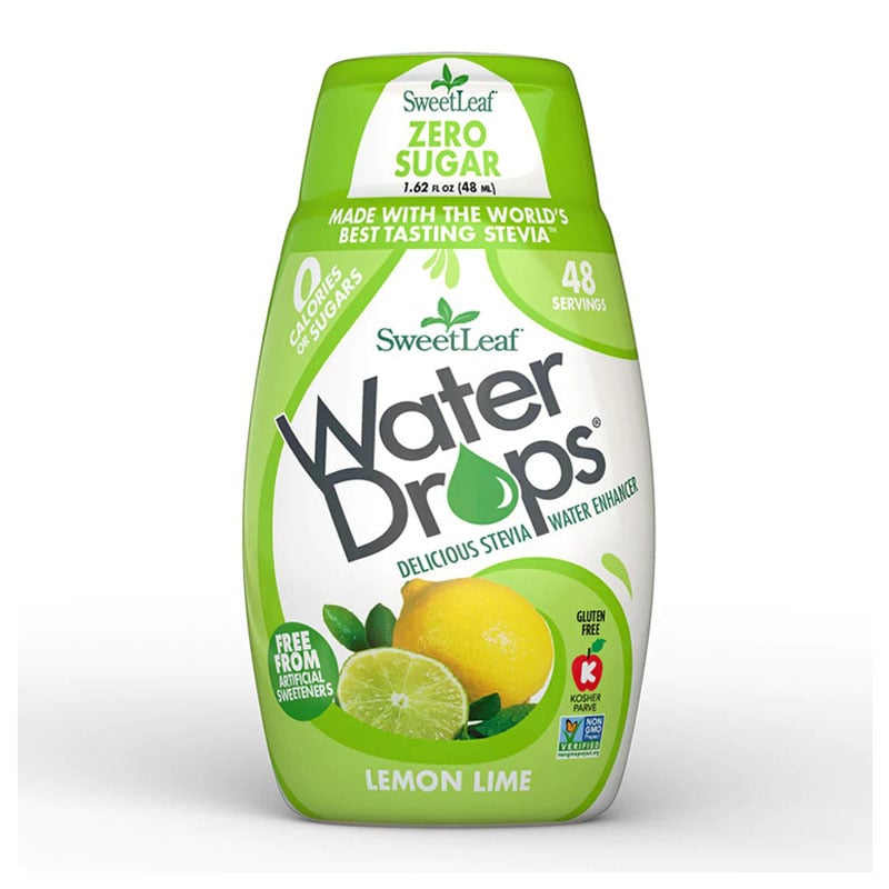 Sweetleaf Water Drops Enhancer, Lemon Flavor 48ml