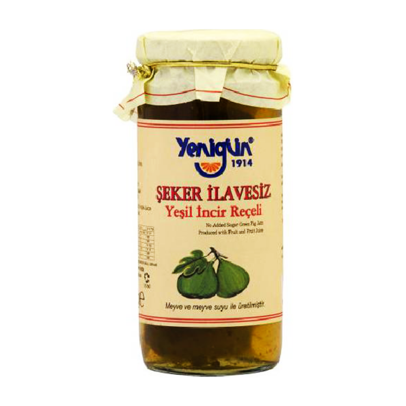Yenigun Sugar Free Green Fig Jam 290ml