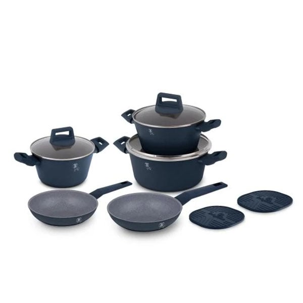 Berlinger Haus 10 Piece Cookware Set Ashen Blue