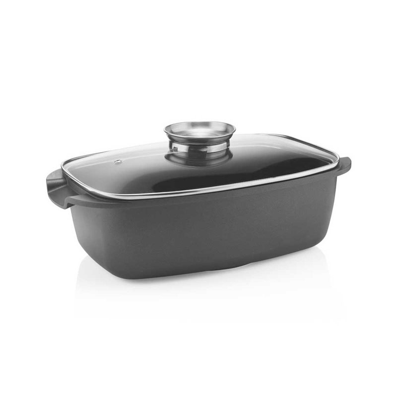 Guzzini Cook & Space Deep Roasting Pan With Lid 39X22Cm