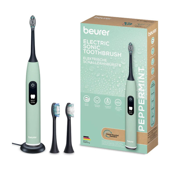 Beurer Electronic Sonic Toothbrush Peppermint