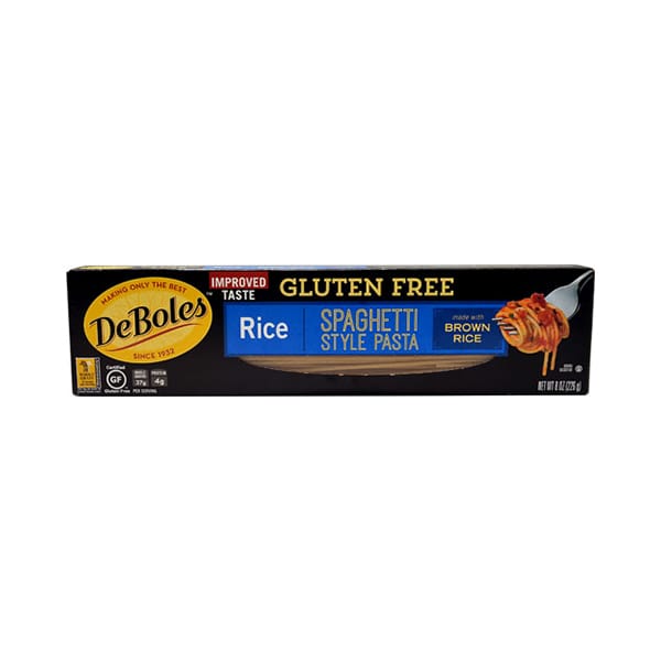 DeBoles Gluten Free Spaghetti Rice Pasta 226g