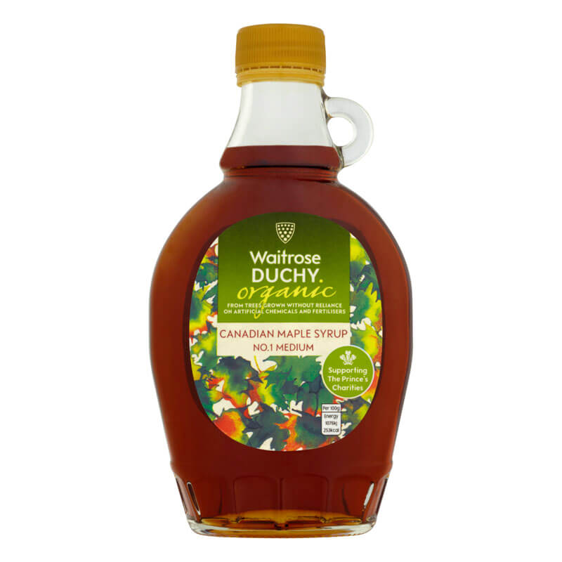 Waitrose Duchy Organic Maple Syrup No. 1 Medium 330g