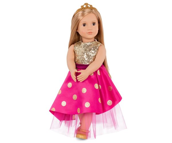 Our Generation Doll Sarah Long Festive Dress & Tiara