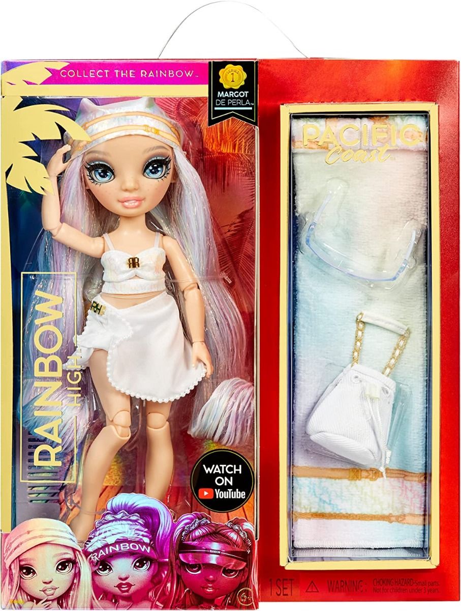 MGA Rainbow High Pacific Coast Fashion Doll - Margot De Perla Opal
