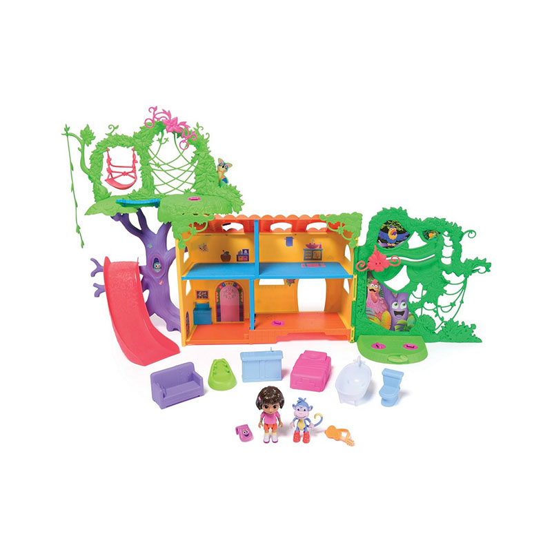 Dora Explore & Play Rainforest Casita Playset