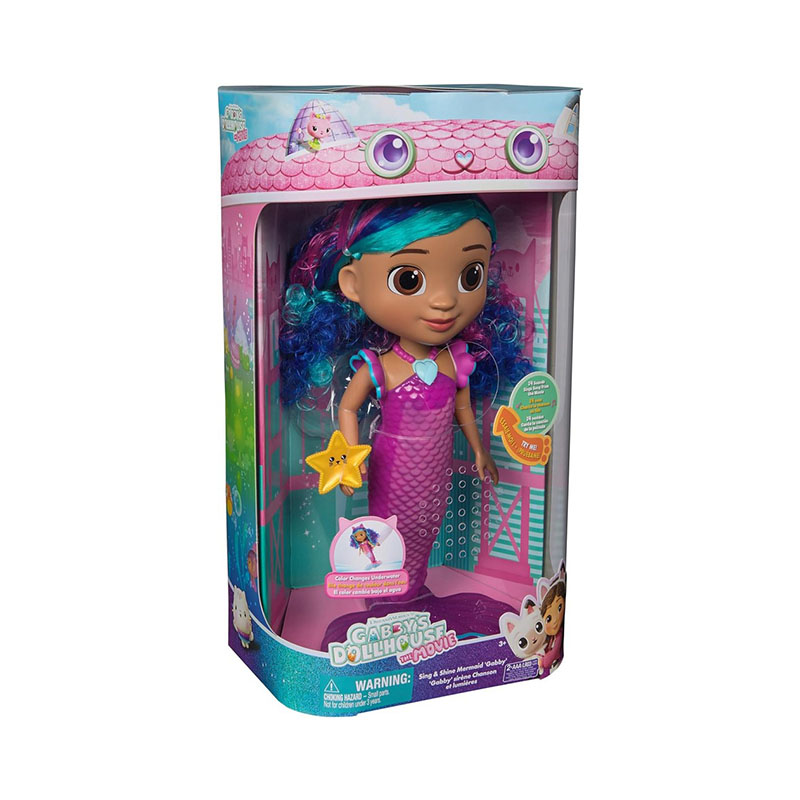 Gabbys Dollhouse Movie Feature Mermaid Doll