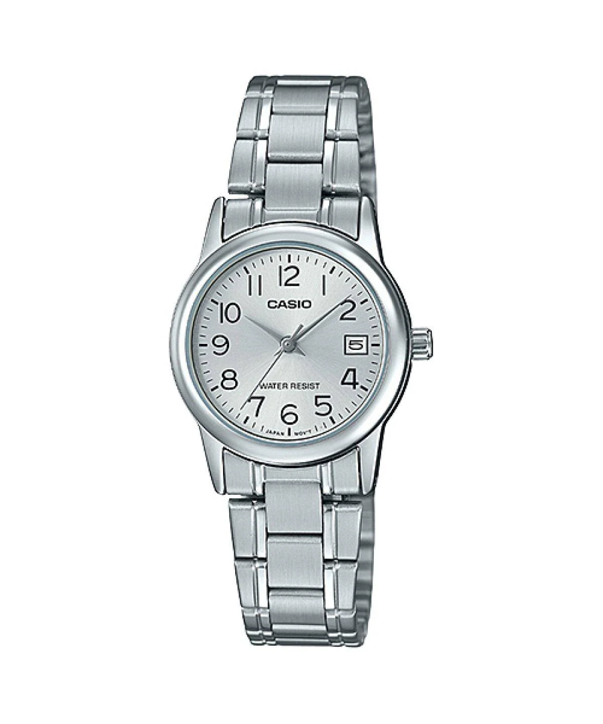 ساعة Casio للنساء – سوار ستانلس ستيل وقراءة واضحة للوقت