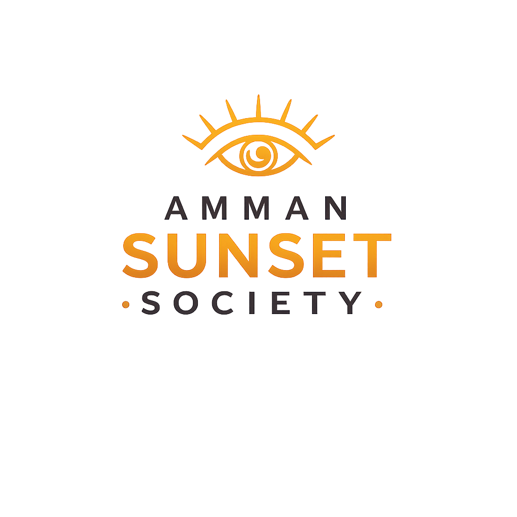 Amman sunset society store logo